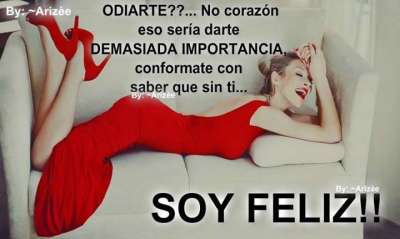 Imágenes con frases soy feliz * Imagenes de amor con frases y fotos para  descargar